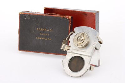 Lot 236 - An Adams & Co. the "Adjustable" Camera Lens Shutter