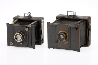 Lot 175 - A Goerz Ango Quarter Plate Folding Strut Camera