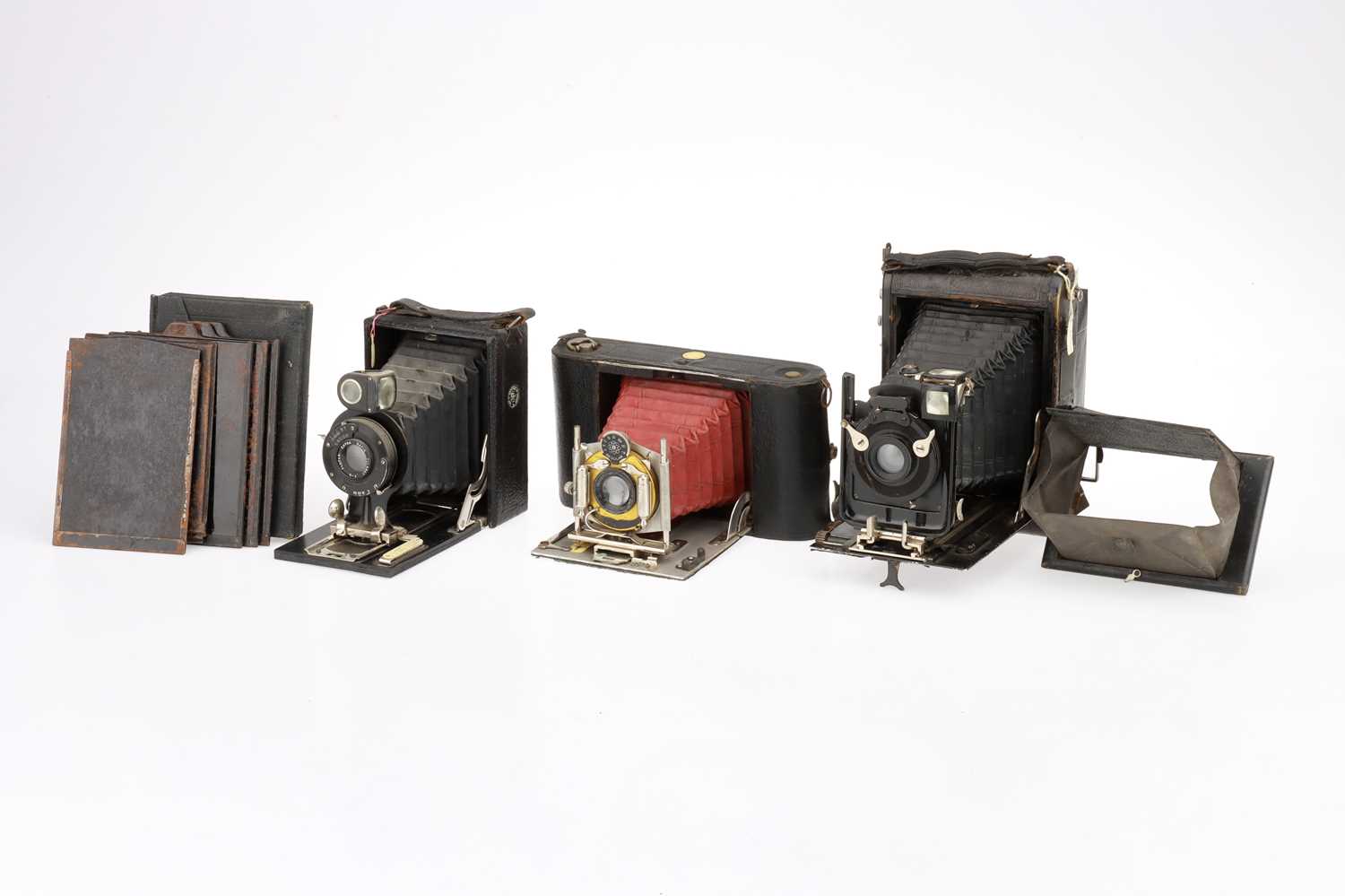 Lot 170 - A Selection of Folding Style Cameras,