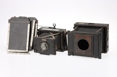 Lot 276 - Two Folding Strut Cameras