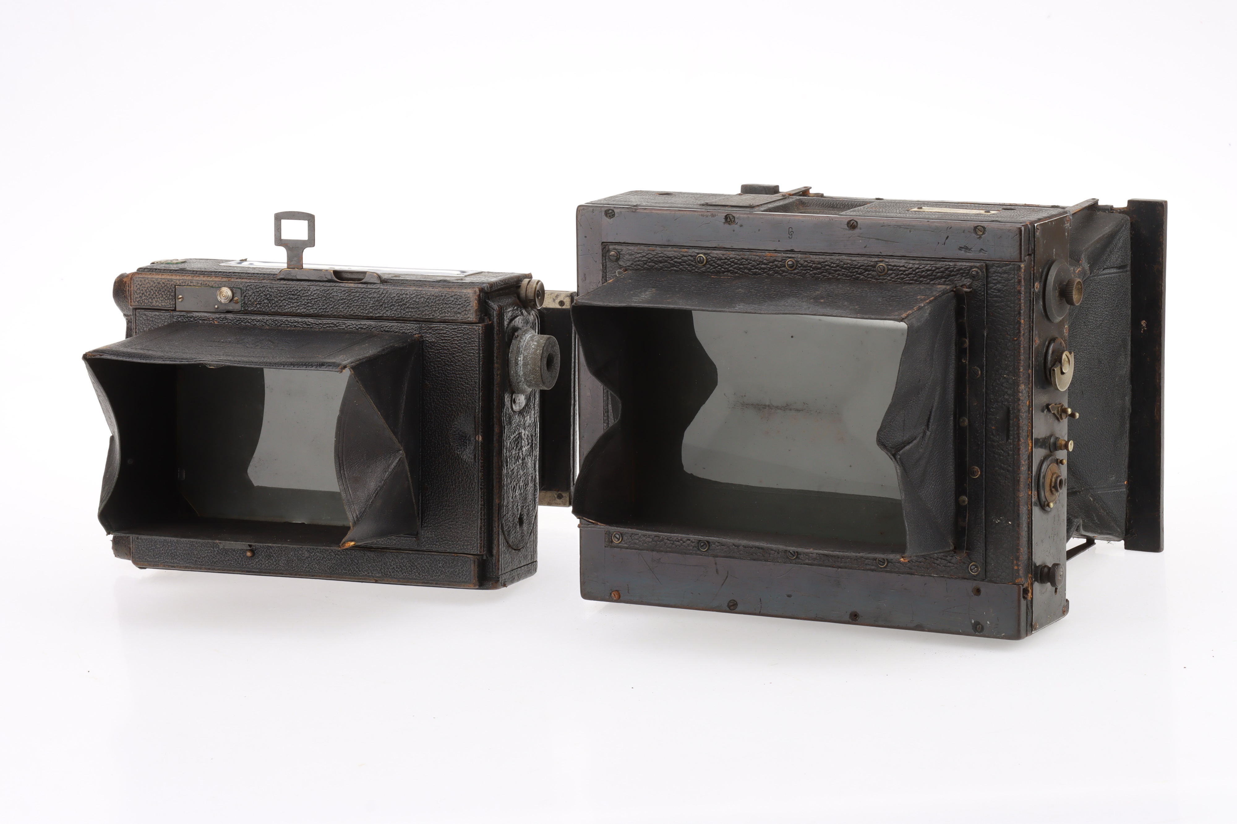 Lot 276 - Two Folding Strut Cameras,