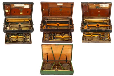 Lot 414 - Collection of 4 Victorian Inspectors Scale Sets