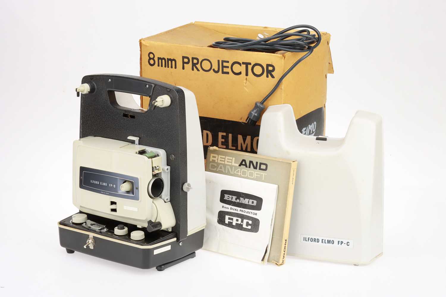 Lot 296 - An Ilford Elmo FP-C Dual Format Super 8 and 8mm Projector