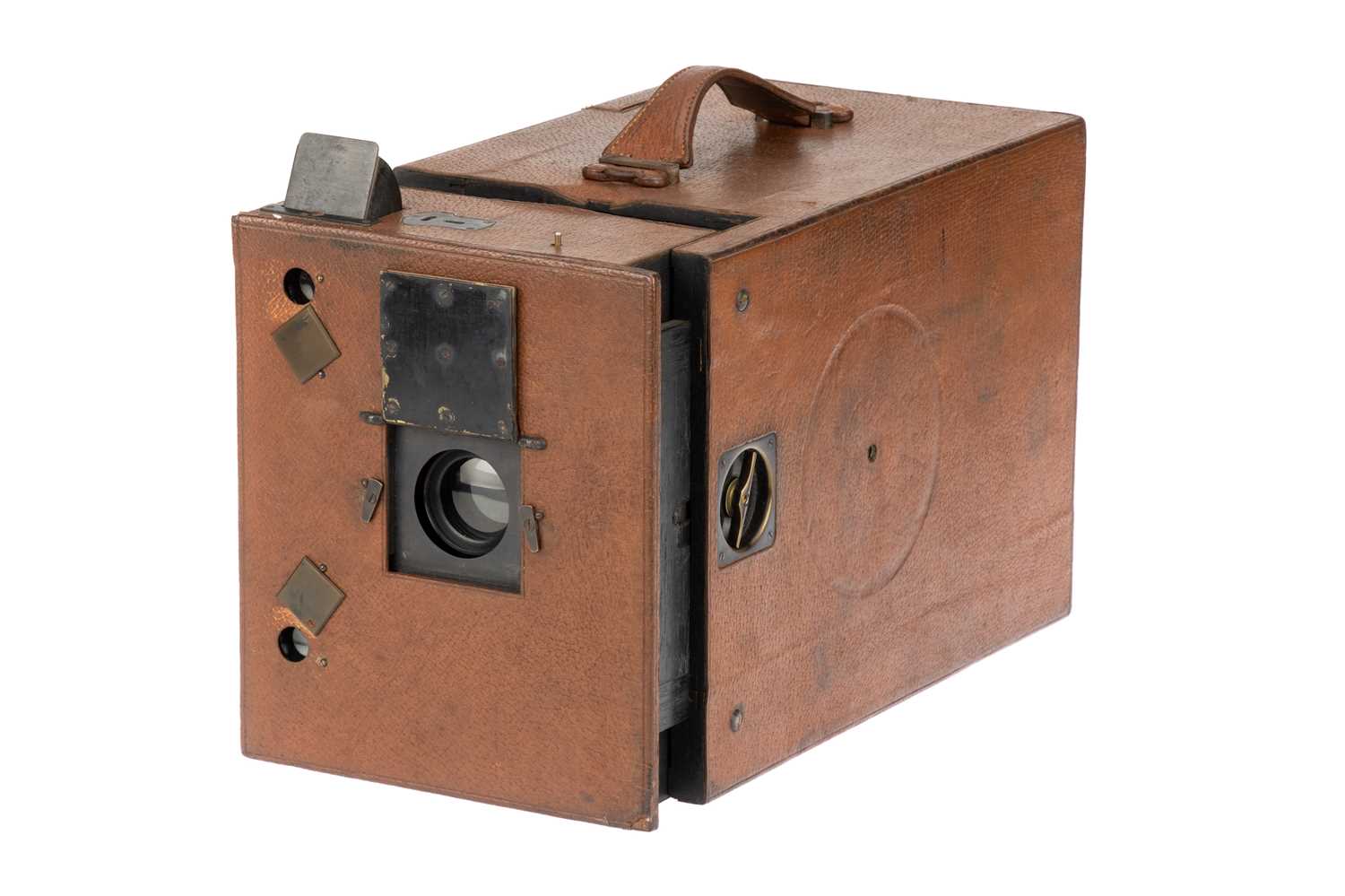 Lot 200 - A Newman & Guardia 6½x4 ¾ Special B 'Pigskin' Camera