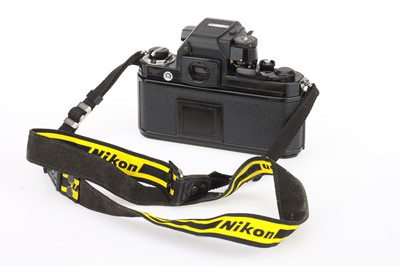 Lot 37 - A Black Nikon F2AS Photomic 35mm SLR Camera