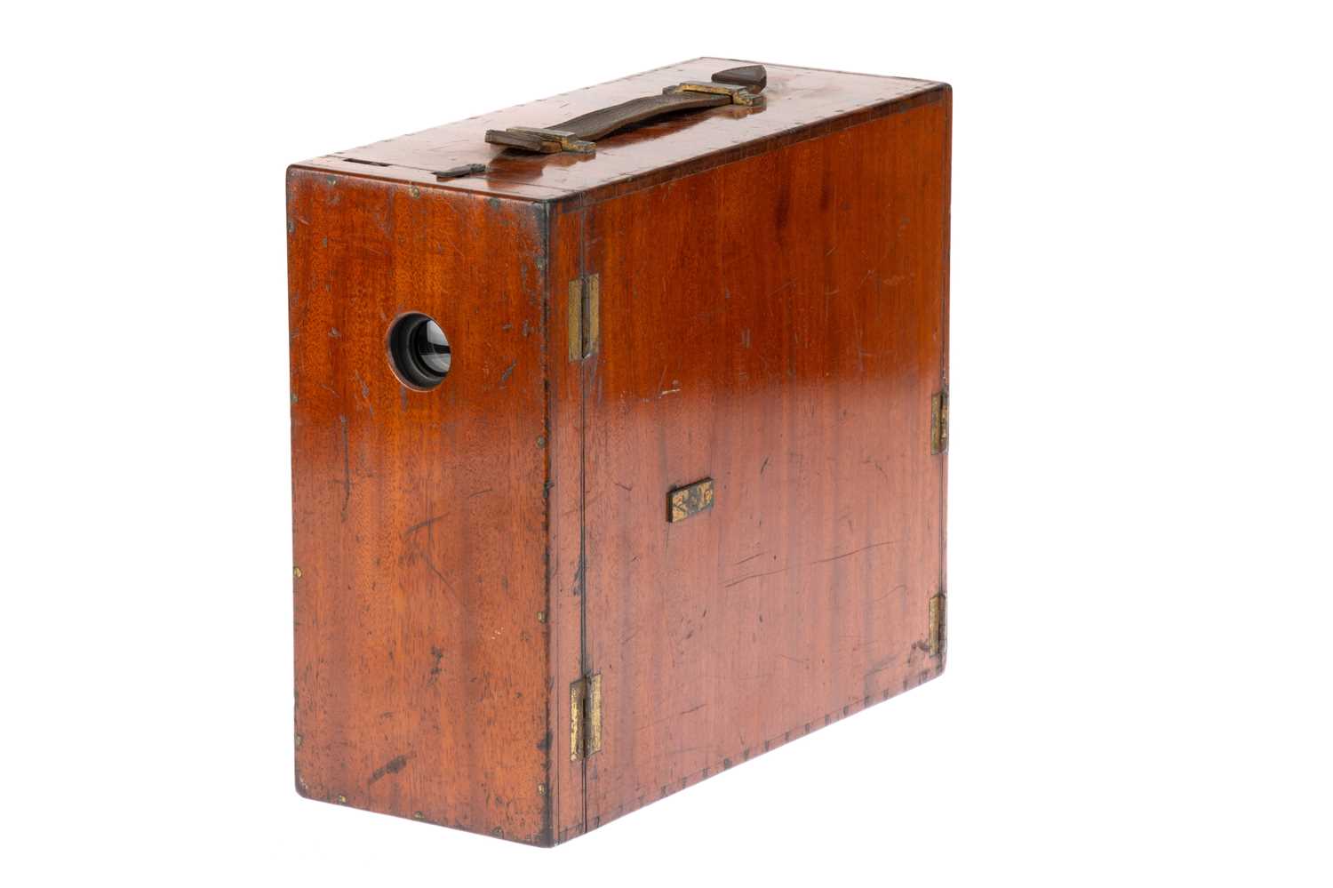 Lot 276 - An Unmarked 3¼x4¼ Magazine Box Camera