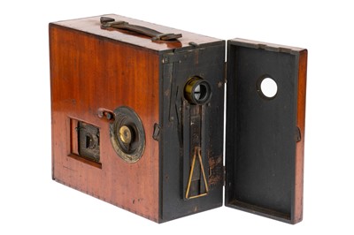 Lot 276 - An Unmarked 3¼x4¼ Magazine Box Camera