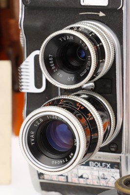 Lot 299 - Two Paillard Bolex and a Beaulieu 8mm Cine Cameras
