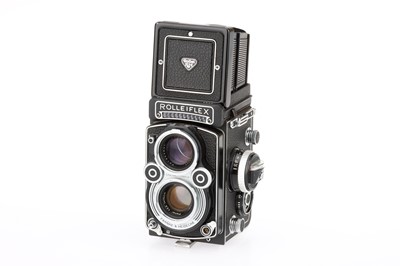 Lot 77 - A Rollei Rolleiflex 3.5 TLR Medium Format Camera