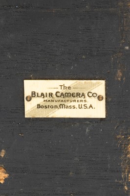 Lot 185 - A Blair Camera Co. Hawk-Eye 4x5 Detective Camera