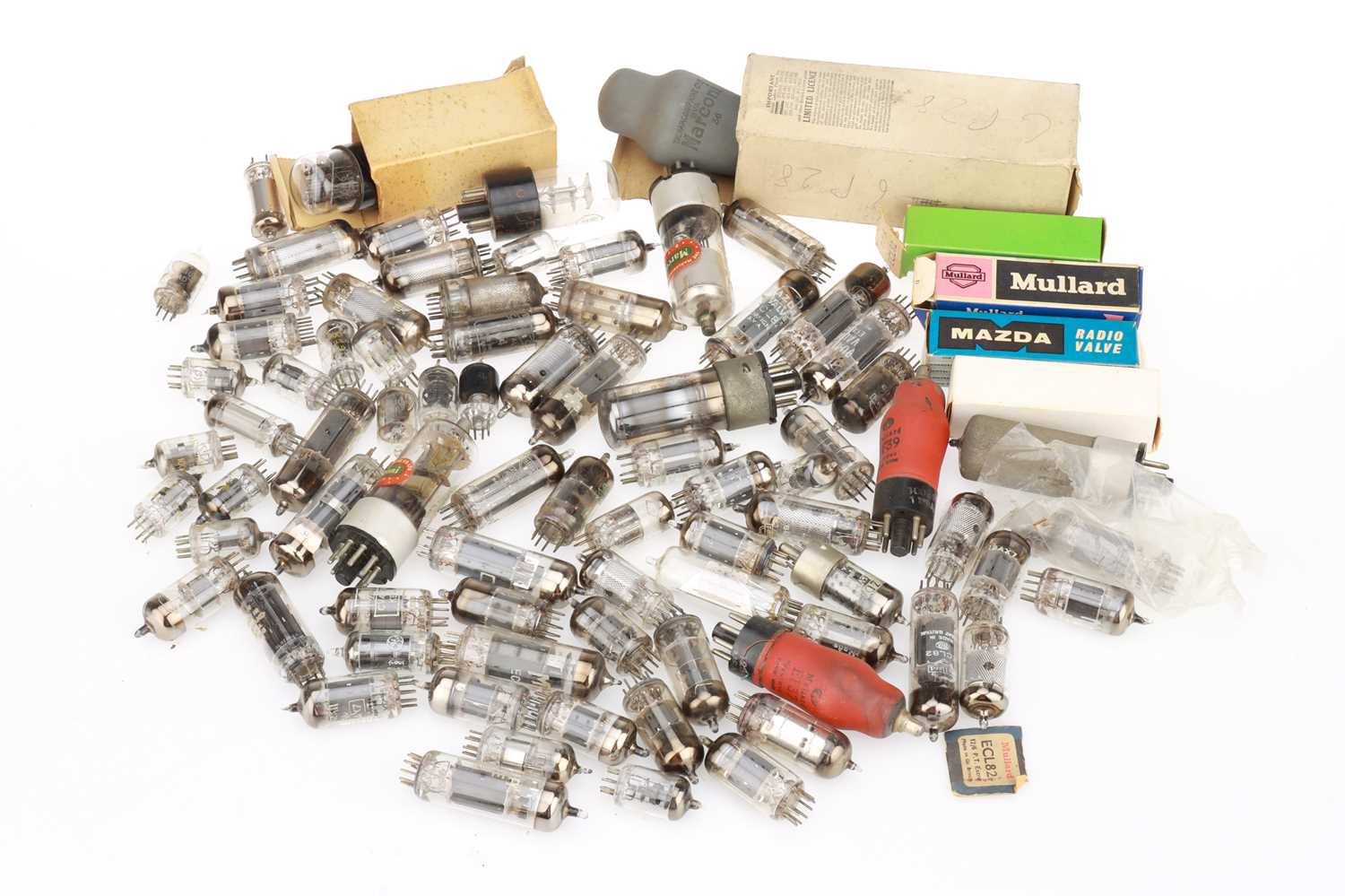 Lot 730 - A Large Collection of Radio Valves