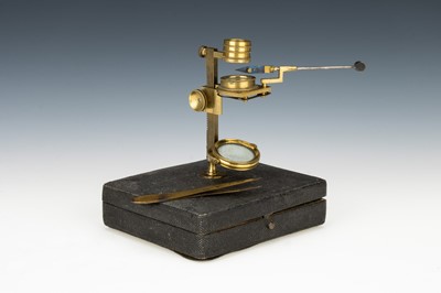 Lot 100 - Georgian Century Pocket Microscope