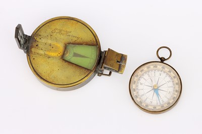 Lot 399 - 2 small Compasses