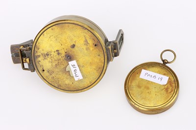 Lot 399 - 2 small Compasses