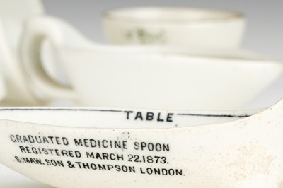 Lot 77 - A Group of Antique Ceramic Medical Items