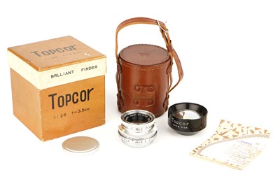 Lot 257 - A Tokyo Kogaku Topcor f/2.8 35mm Lens