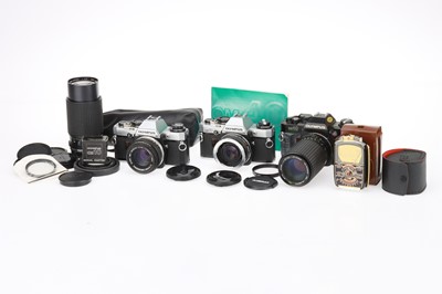 Lot 68 - A Small Collection of Olympus Cameras