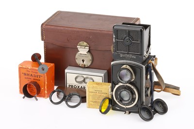 Lot 78 - A Rollei Baby Rolleiflex 4x4 TLR Camera