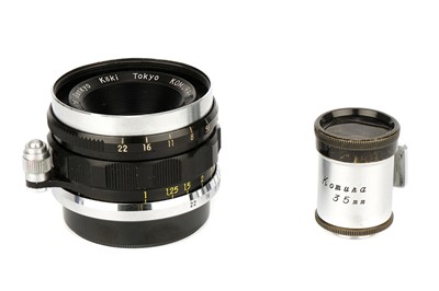 Lot 259 - A Sankyo Koki Komura f/2.8 35mm Lens