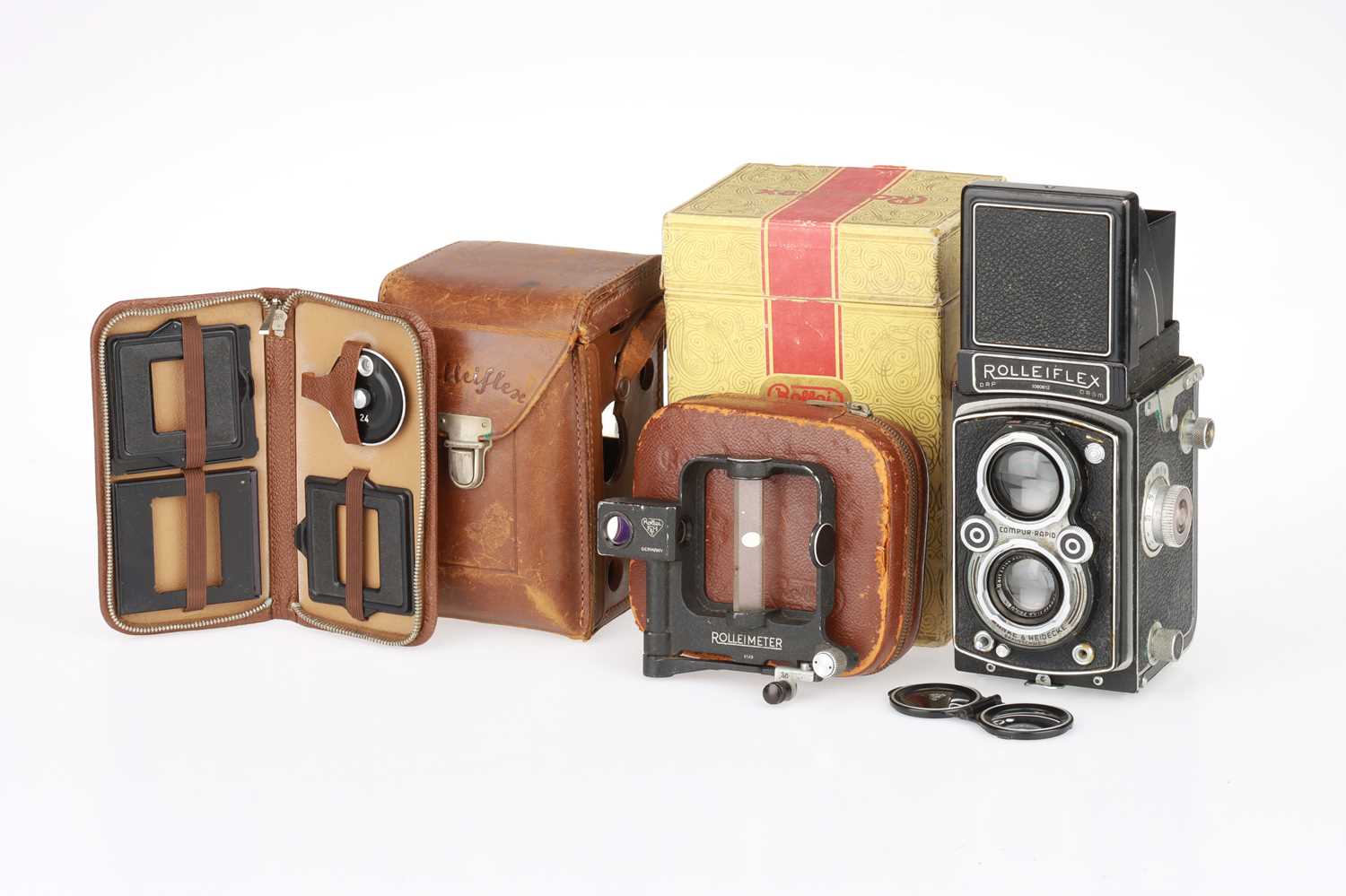 Lot 82 - A Rollei Rolleiflex TLR Medium Format Camera