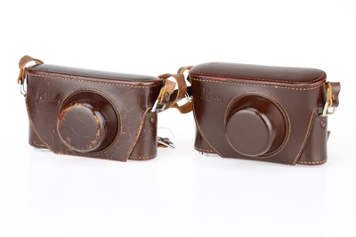 Lot 24 - Two Leica Ever Ready Leather Cases