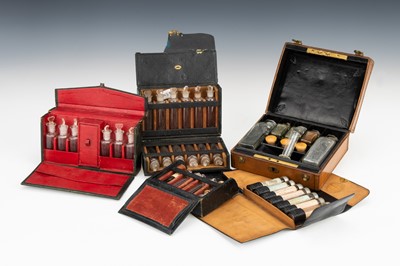 Lot 38 - A Collection of 5 Travel Medicine Sets
