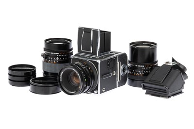 Lot 136 - A Hasselblad 503CX Medium Format Camera Outfit