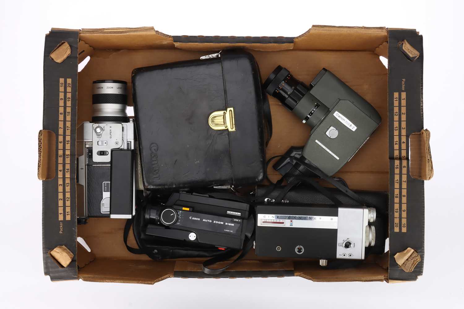 Lot 540 - Four Canon Cine Movie Cameras