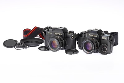 Lot 165 - A Contax 167MT and a Contax RTS 35mm SLR Cameras