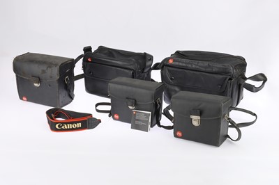 Lot 43 - A Mixed Selection of Leica Shoulder Bags & Cases