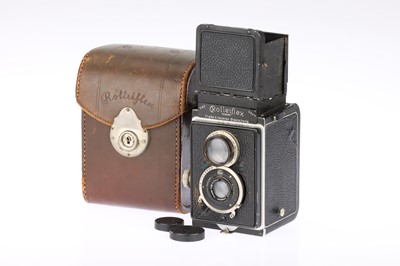 Lot 289 - An Early Rollei Rolleiflex Medium Format TLR Camera