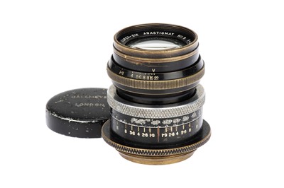 Lot 208 - A J. H. Dallmeyer Super Six f/1.9 2" Lens