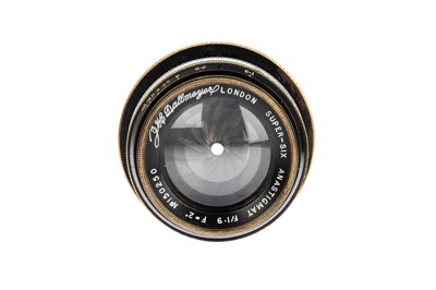 Lot 208 - A J. H. Dallmeyer Super Six f/1.9 2" Lens