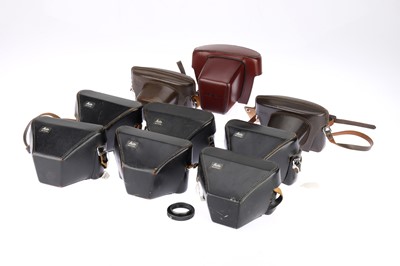 Lot 76 - A Mixed Selection of Leica Ever Ready Cases