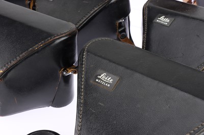 Lot 76 - A Mixed Selection of Leica Ever Ready Cases