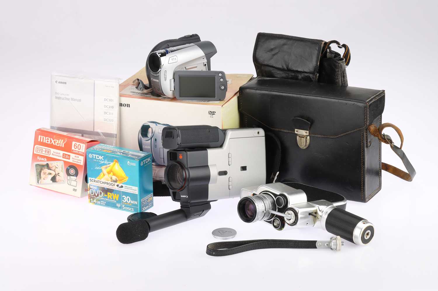 Lot 536 Canon and Carena Movie Cameras