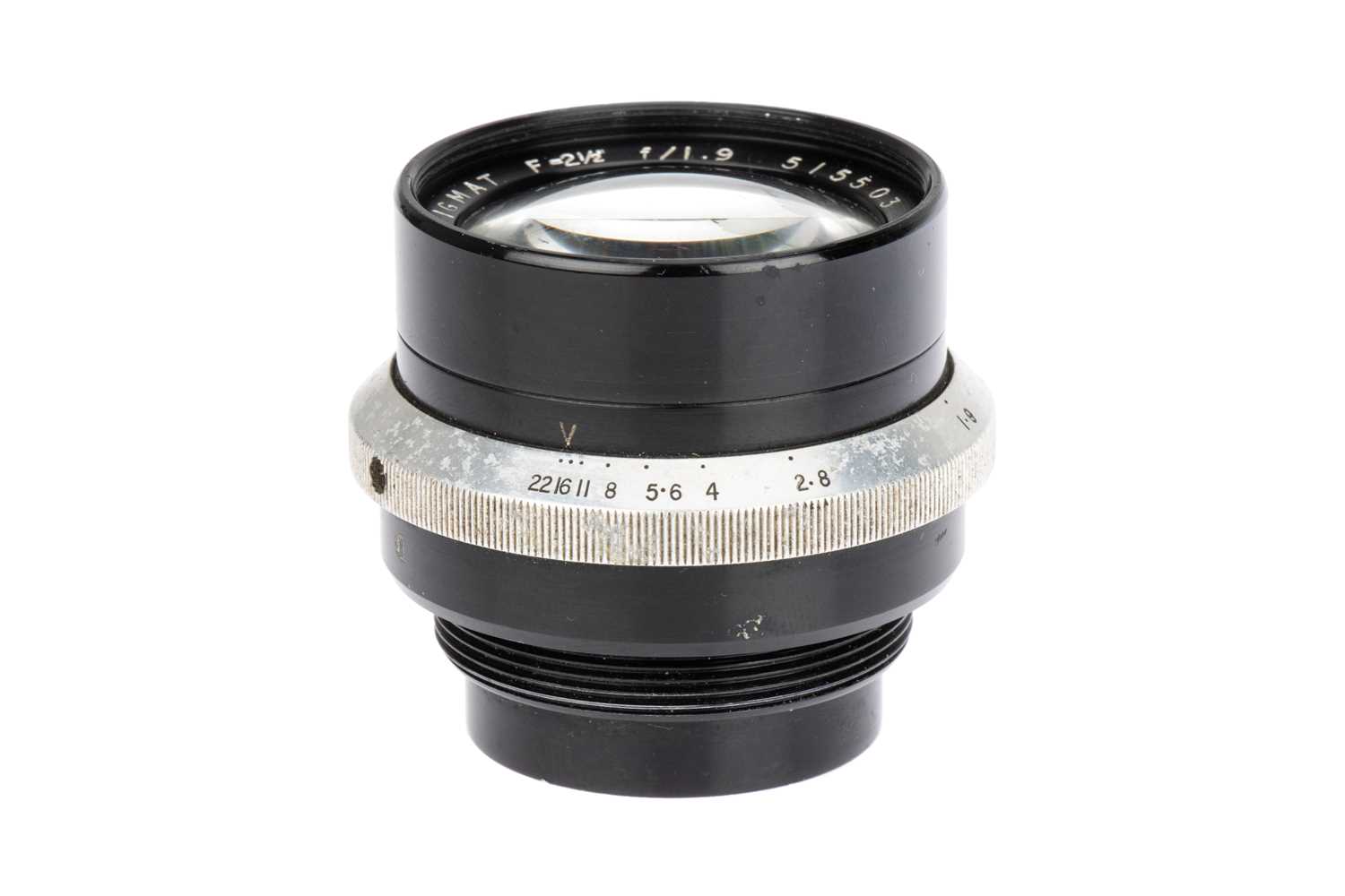 Lot 213 - A Dallmeyer Super Six f/1.9 63mm Lens