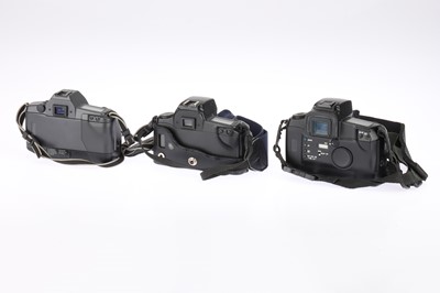 Lot 230 - Three Canon EOS 35mm SLR Cameras