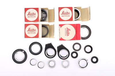 Lot 60 - A Selection of Leitz Leica Adaptors, Tubes, & Rings