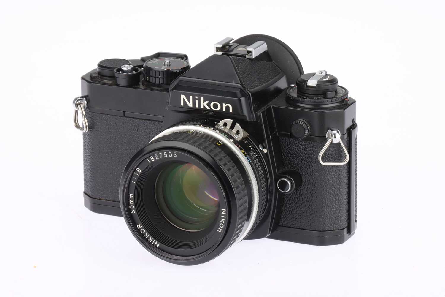 Lot 158 - A Nikon FE 35mm SLR Camera