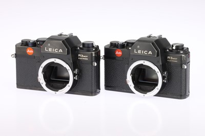 Lot 20 - Two Leitz Leica R3 MOT 35mm SLR Camera Bodies