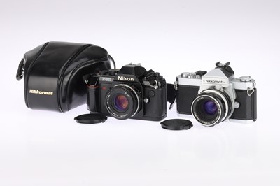 Lot 146 - Two Nikon 35mm SLR Cameras