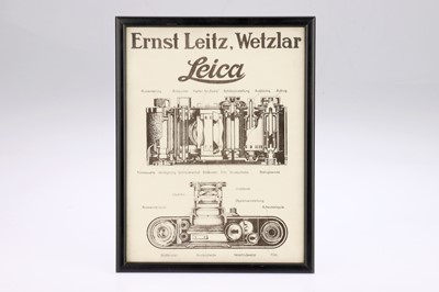 Lot 78 - An Ernst Leitz, Wetzlar Leica Poster