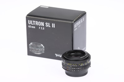 Lot 139 - A Voigtlander Ultron SL II f/2 40mm Lens