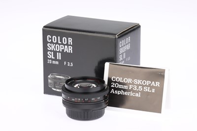 Lot 140 - A Voigtlander Color Skopar SL II f/3.5 20mm Lens