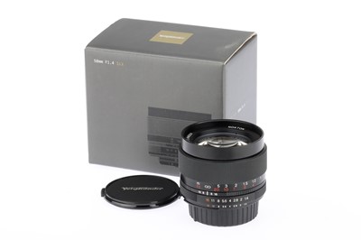 Lot 148 - A Voigtaldner Nokton SL  II f/1.4 58mm Lens