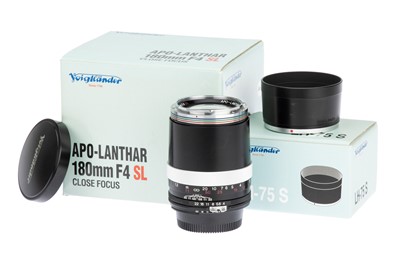 Lot 104 - A Voigtlander APO-Lanthar SL f/4 180mm Lens