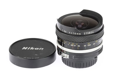 Lot 91 - A Nikon Fisheye-Nikkor f/3.5 16mm Lens