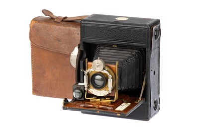 Lot 252 - A J. Lizars Challenge Model D Roll Film Folding Camera