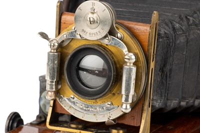 Lot 252 - A J. Lizars Challenge Model D Roll Film Folding Camera